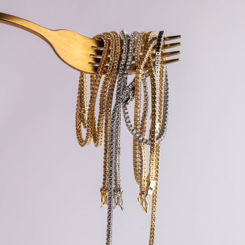 Cynthia Sculptural Necklace & Bracelet Set