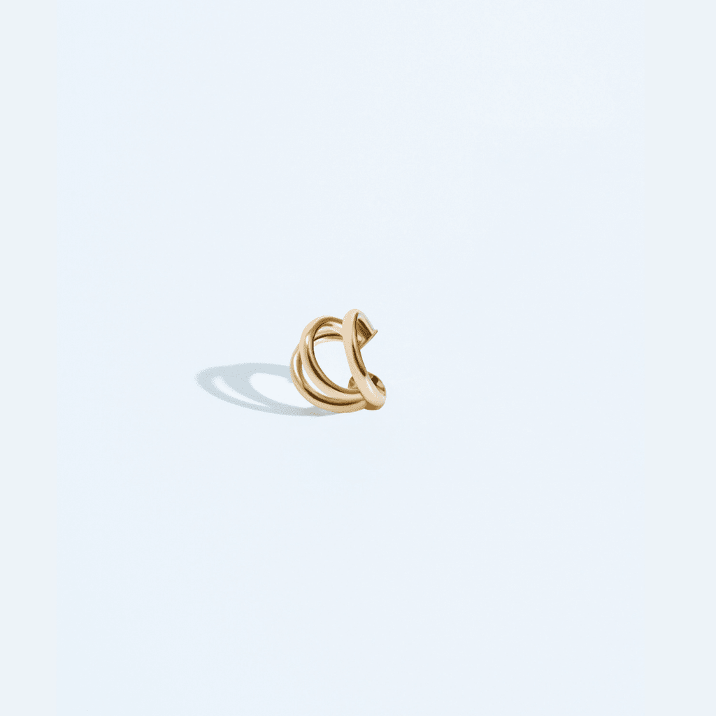 Ellen Gold Ear Cuff - Alegant - Denise Pacini