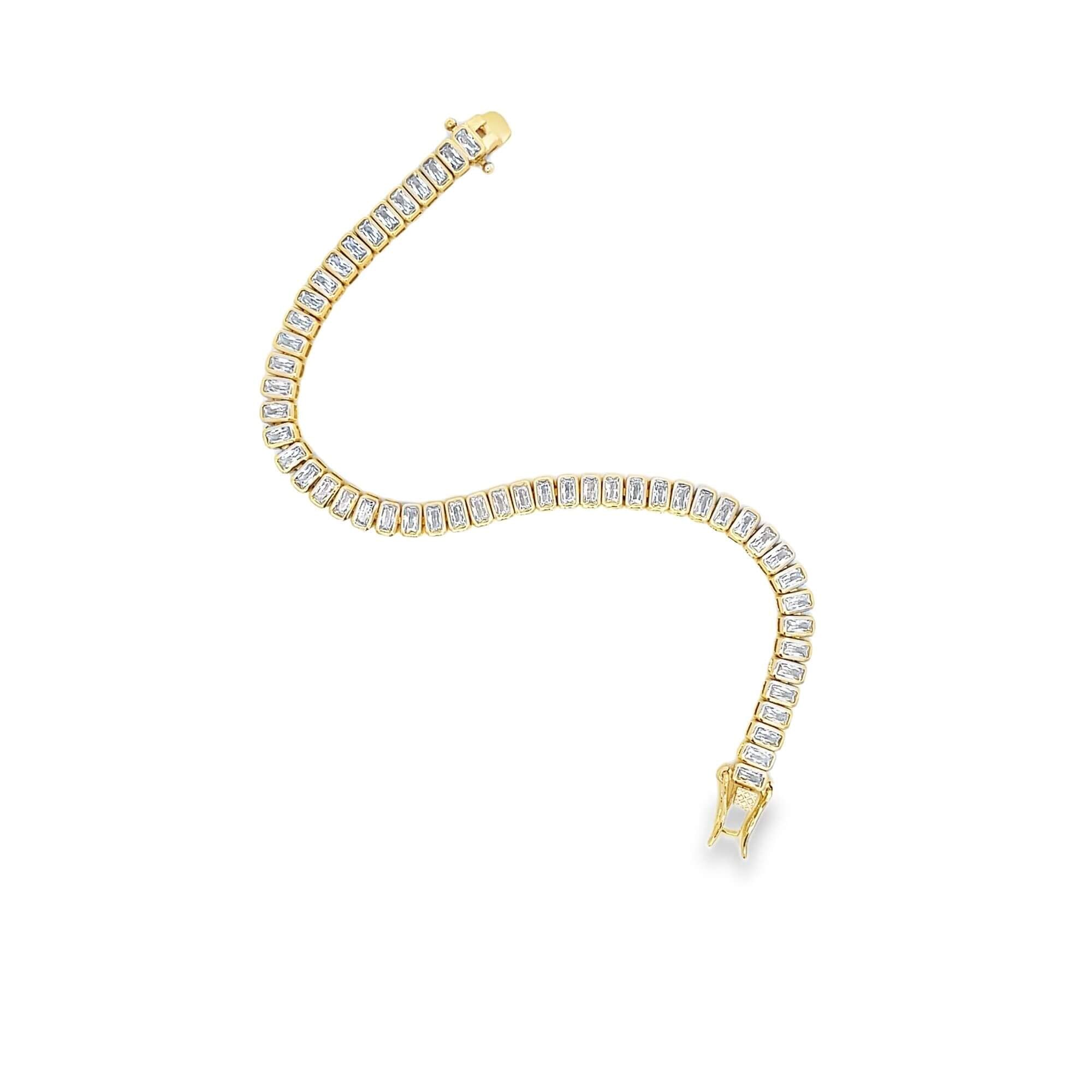 Laura Geometric Necklace & Bracelet Set Gold - Alegant - Denise Pacini - IL Diamante Collection