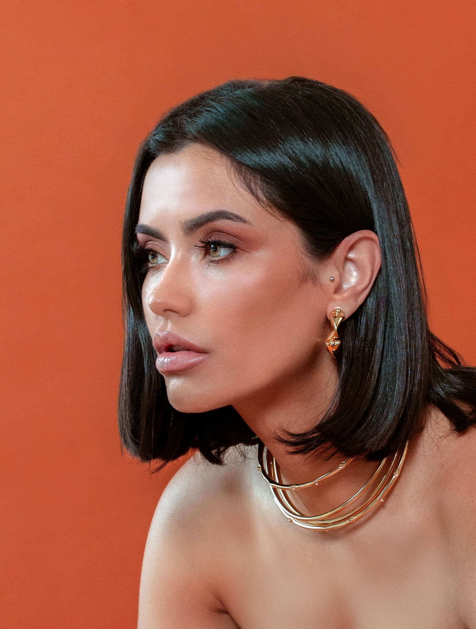 Zaira Gołd Chocker - Alegant - Denise Pacini